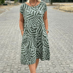 Alie™ - Sommerkleid mit Rundhalsausschnitt