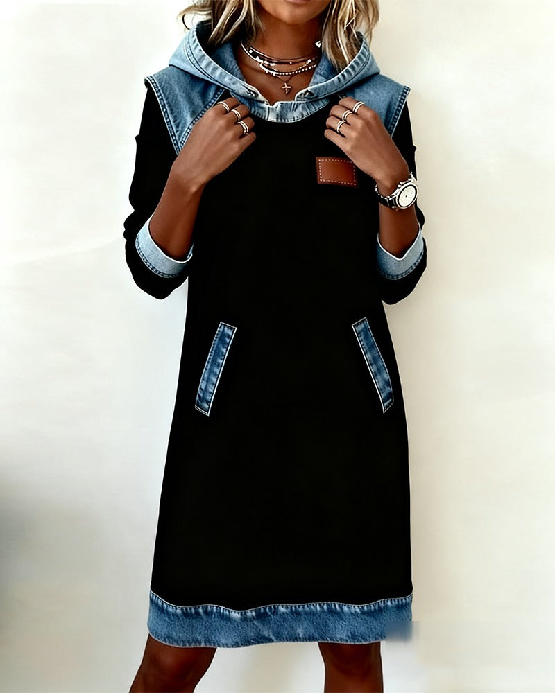 Angelica™ – Moderne Kleid mit Kapuze