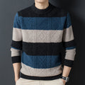 Jacquard-Pullover für elegante Wärme an kalten Tagen