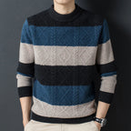 Jacquard-Pullover für elegante Wärme an kalten Tagen