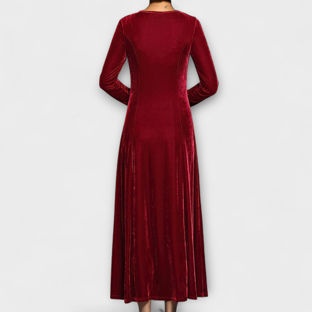 Marilou™ – Weiches Samtkleid