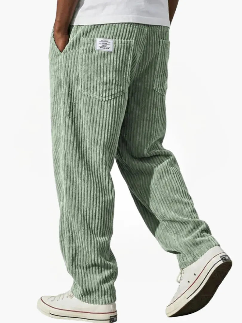 Herren Cordhose mit elastischem Bund