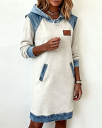 Angelica™ – Moderne Kleid mit Kapuze