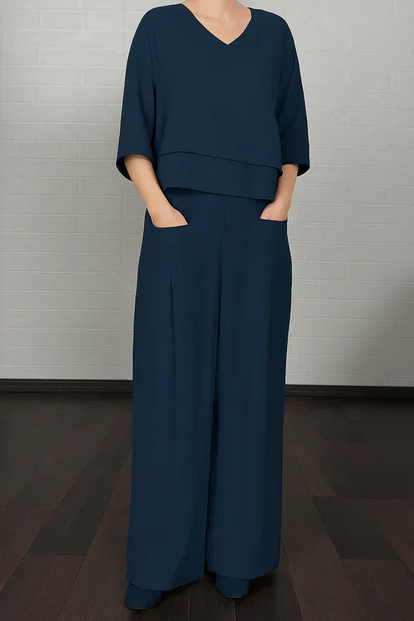 Lennie | Elegantes Komfort-Zweiteiler-Set