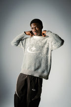 Fuzzy-Mohairpullover
