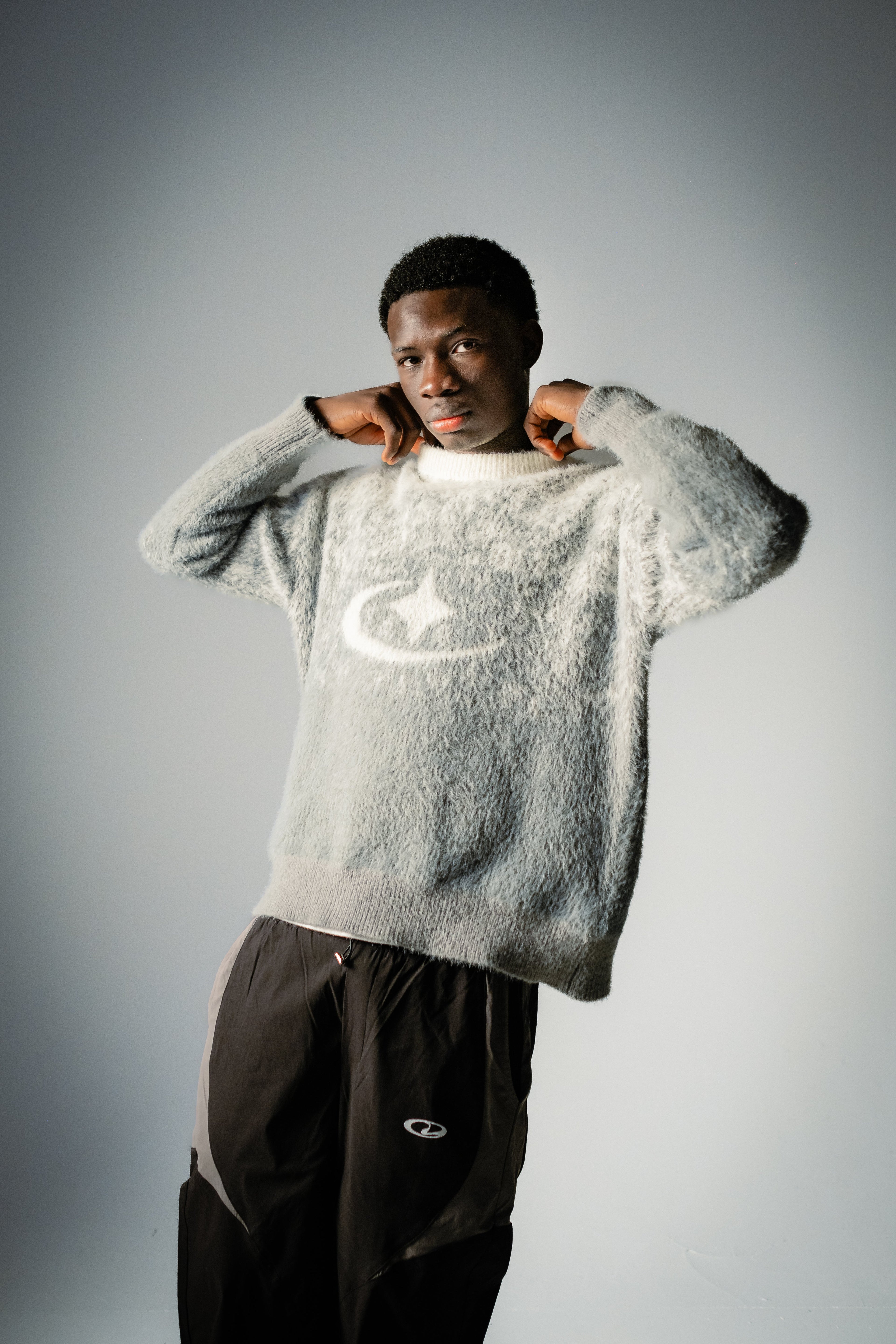 Fuzzy-Mohairpullover