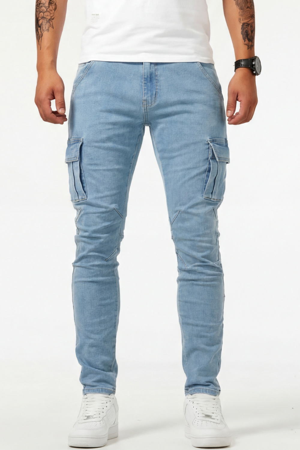 Elastische Cargo Jeans für Herren  (1 kaufen, 1 GRATIS dazu)