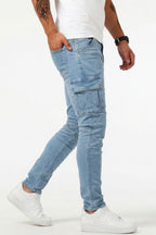 Elastische Cargo Jeans für Herren  (1 kaufen, 1 GRATIS dazu)