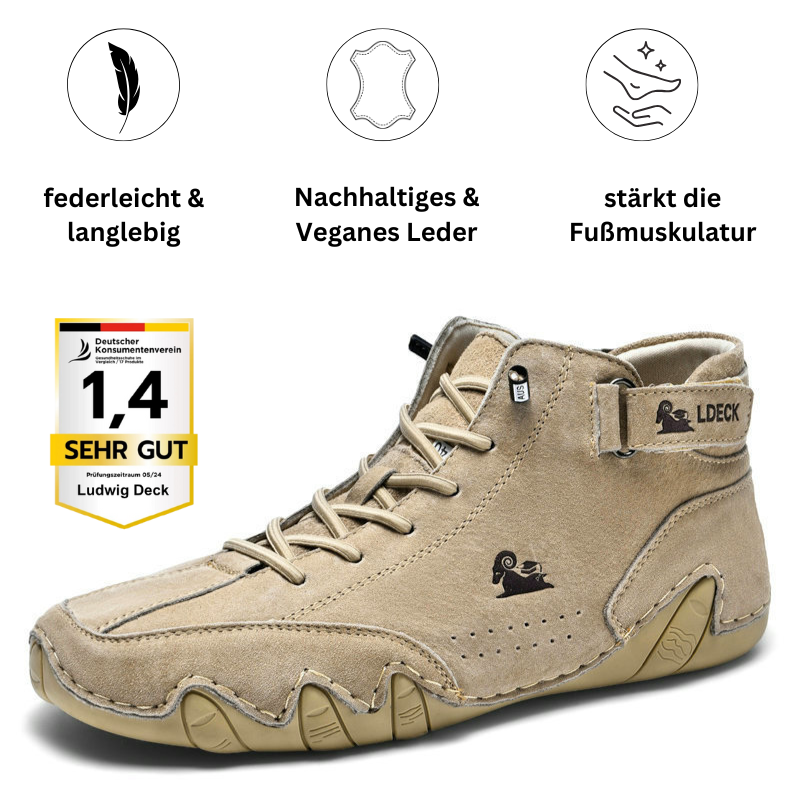 Orthopädische Premium Barfuß-Lederschuhe