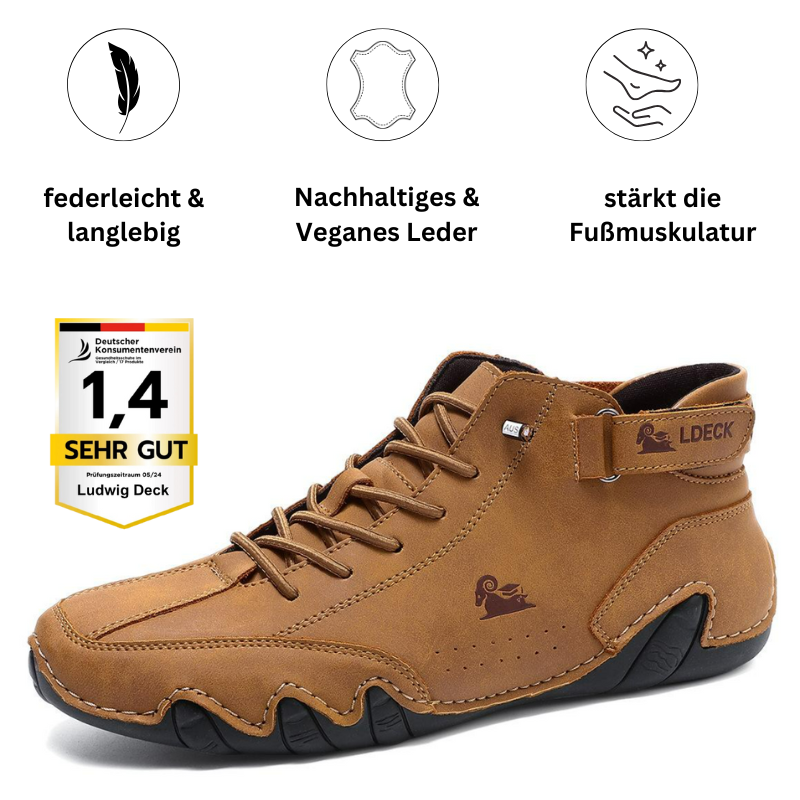 Orthopädische Premium Barfuß-Lederschuhe
