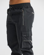 Schwarze Cargo-Hose (1 kaufen, 1 GRATIS dazu)