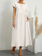 Anna™ – Entspanntes & Stylishes Midikleid