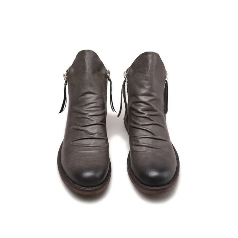 Chelsea-Stiefel aus Leder