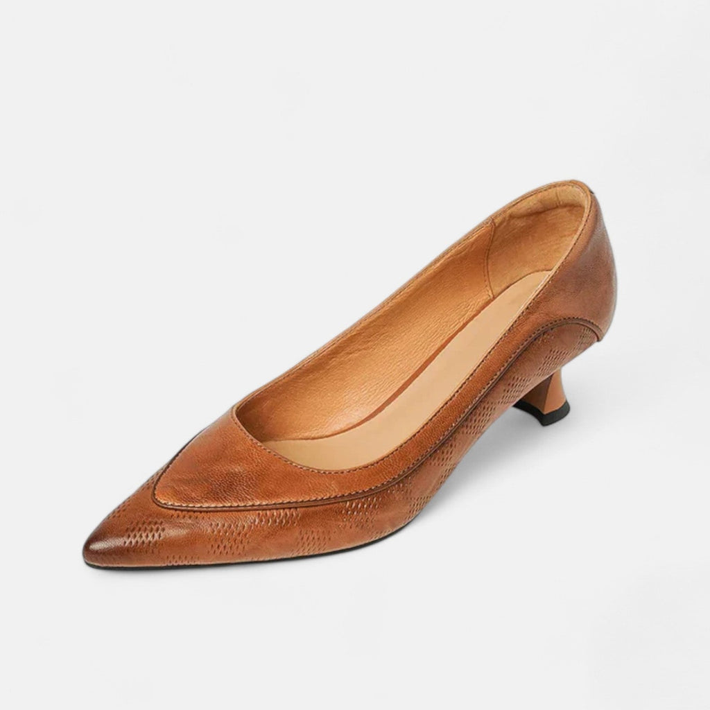 Denise Leder-Pumps