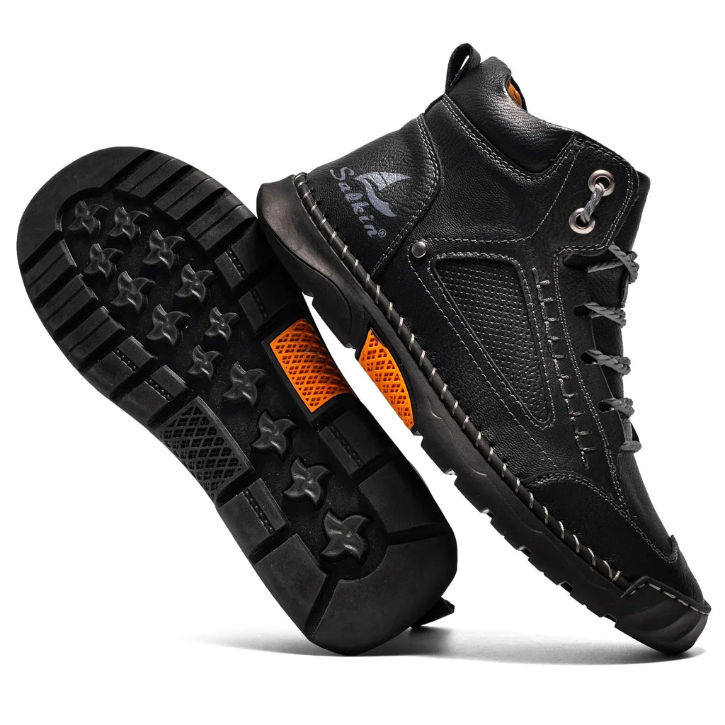St. Moritz Leder High Top Schuhe