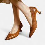 Denise Leder-Pumps