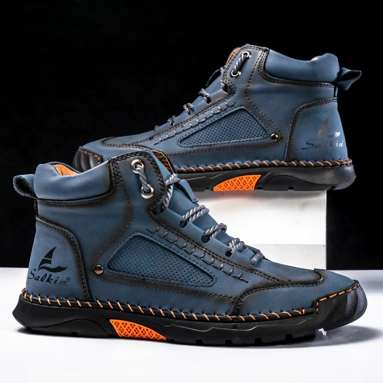 St. Moritz Leder High Top Schuhe