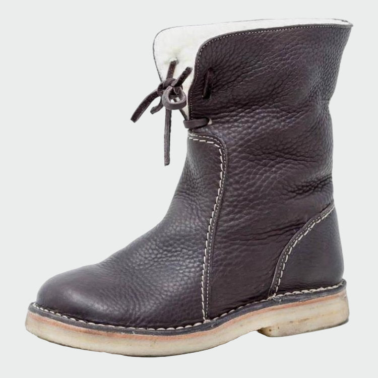 Sommerfeld™ | Wasserdichte Herrenlederschuhe mit Wollfutter