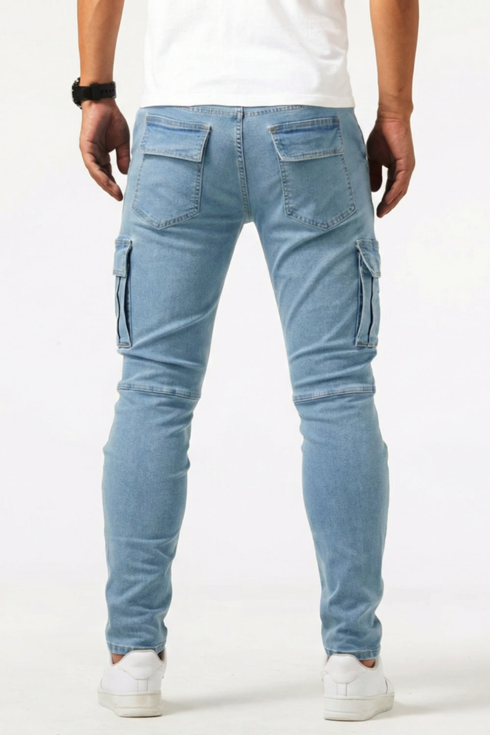 Elastische Cargo Jeans für Herren  (1 kaufen, 1 GRATIS dazu)