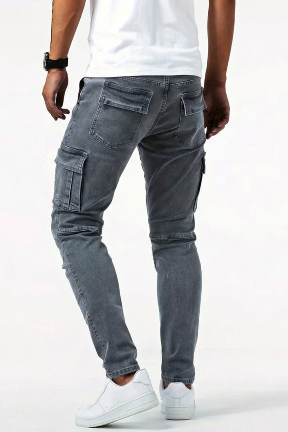 Elastische Cargo Jeans für Herren  (1 kaufen, 1 GRATIS dazu)