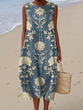 Belle™ Boho-Midi-Kleid