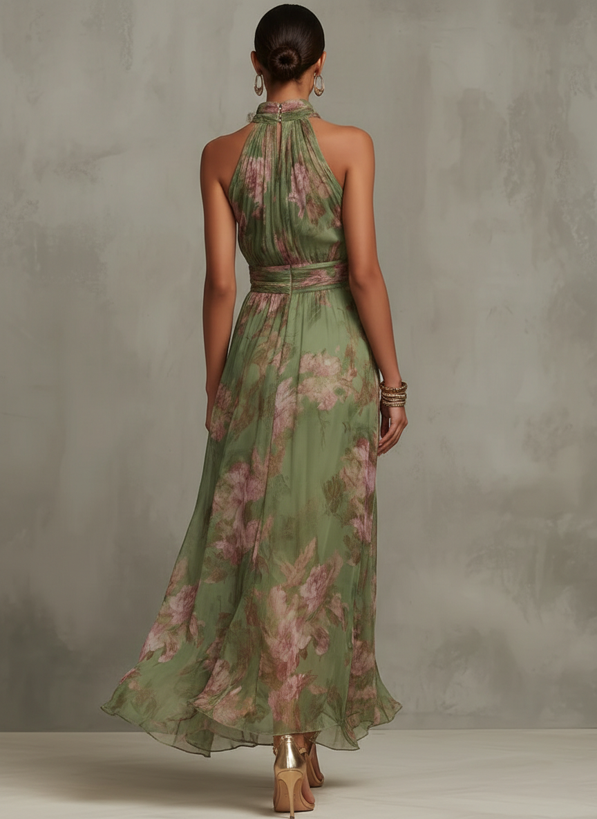 Serena ∙ langes Chiffonkleid