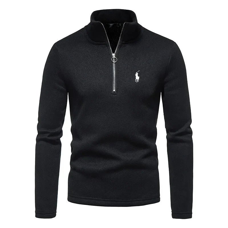 Herren Turtleneck Freizeitjacke
