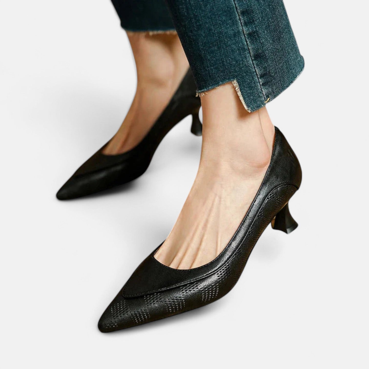 Denise Leder-Pumps