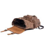 Leinenleder-Rucksack | SALZBURG
