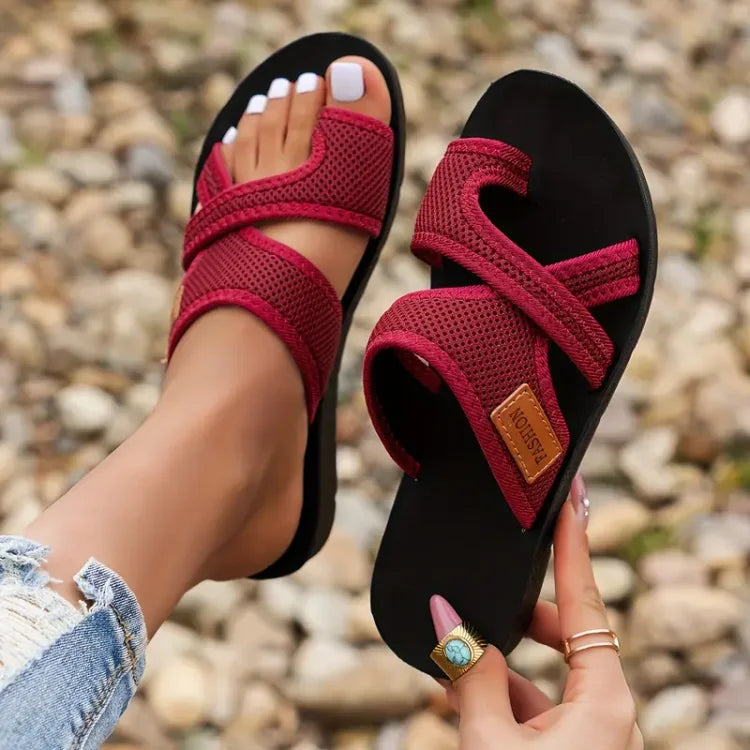 Orthopädische Komfortsandalen mit Hallux-Unterstützung