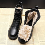 Sommerfeld™ | Elegante Winterstiefel aus schwarzem Leder