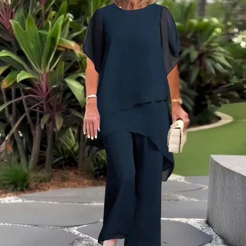 Herlene | Schickes Oberteil und Hose Set