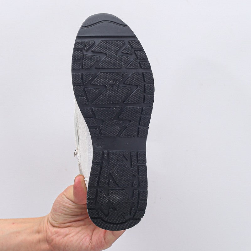 Bequeme leichte Wedges mit seitlichem Reißverschluss