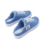 Denim Mule Sneakers