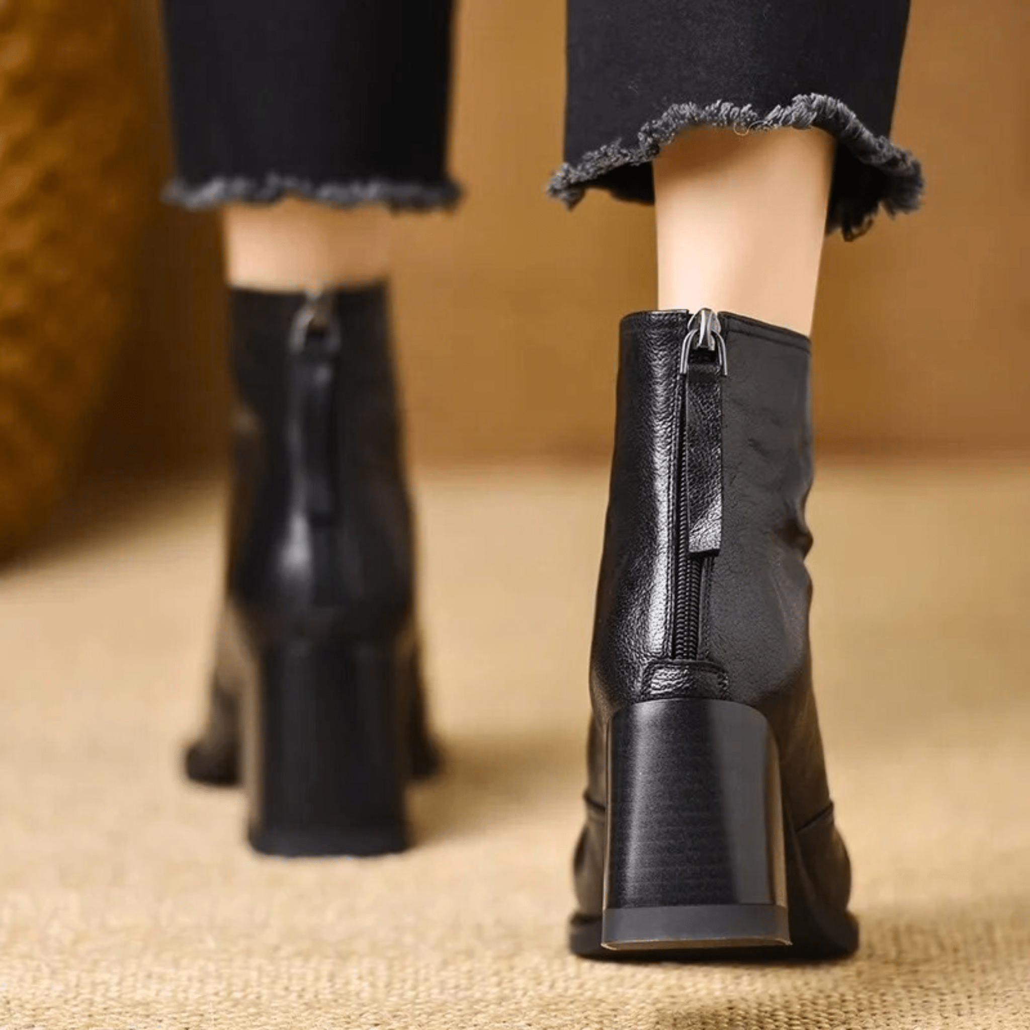 Sommerfeld™ | Luxuriöse Stiefeletten mit mittelhohem Absatz