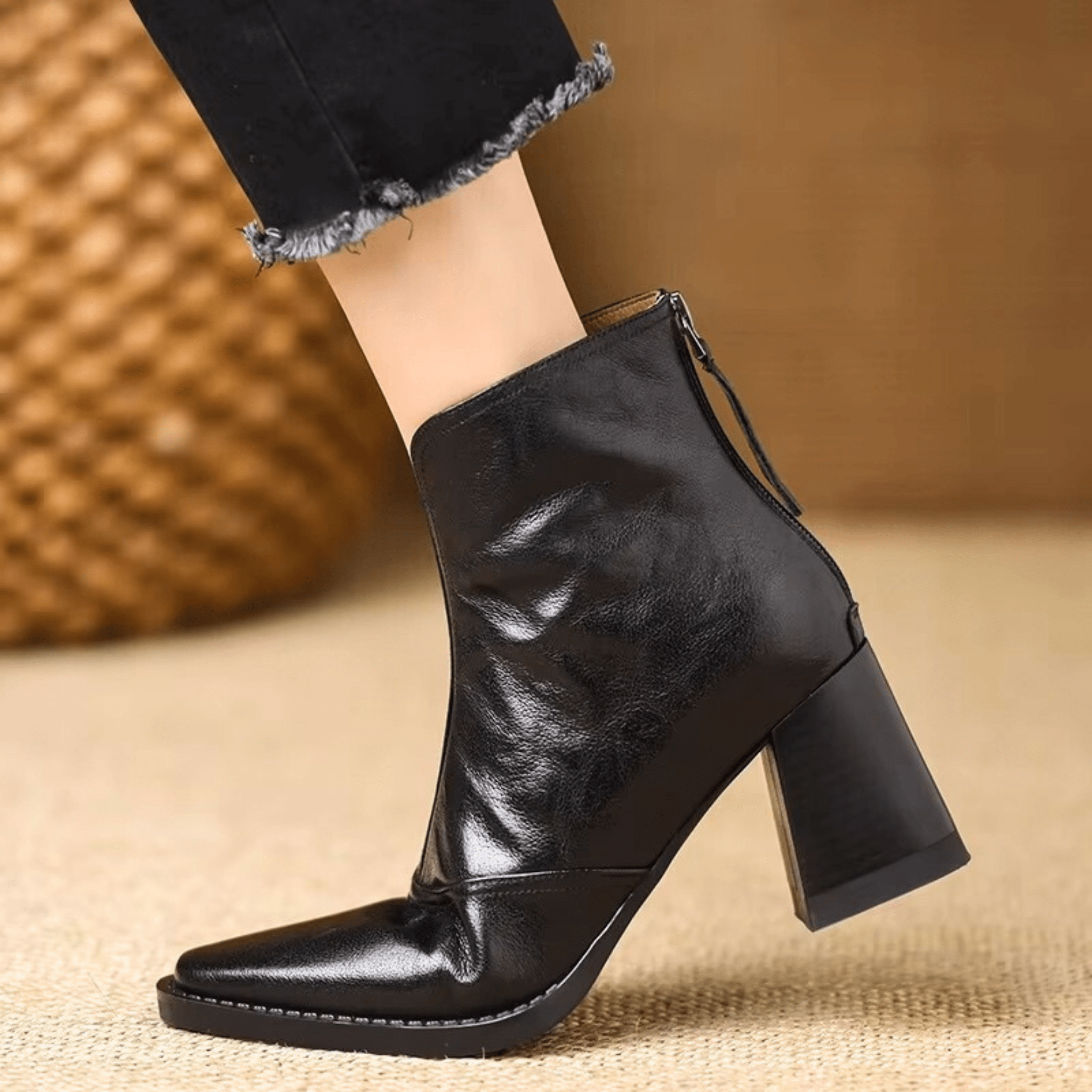 Sommerfeld™ | Luxuriöse Stiefeletten mit mittelhohem Absatz