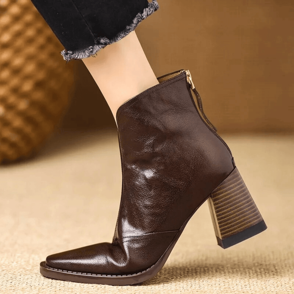 Sommerfeld™ | Luxuriöse Stiefeletten mit mittelhohem Absatz